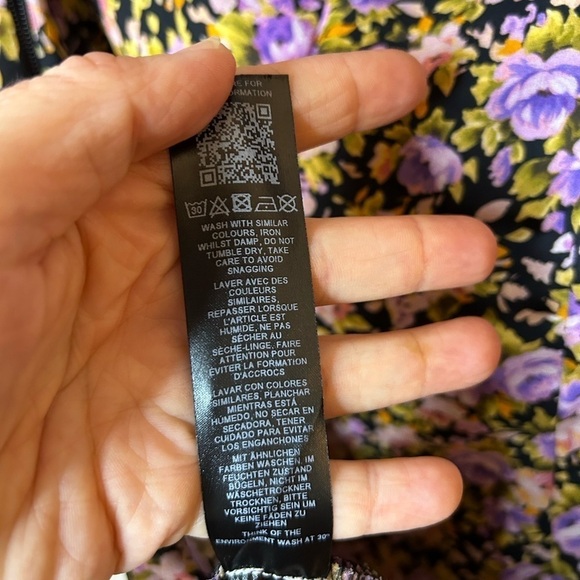 Topshop Extreme Sleeve Detail Open Back Midi Dress Size 6 - Picture 10 of 12